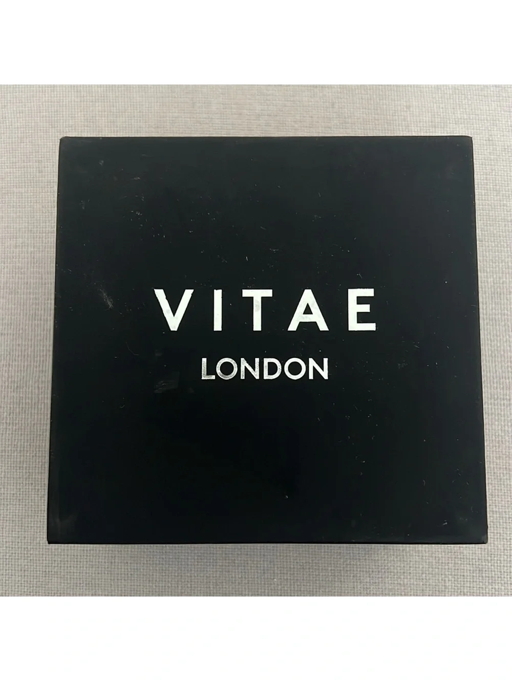 Vitae London Watch Elmington Silver Tone Stainless Steel Bracelet 44mm, NWT